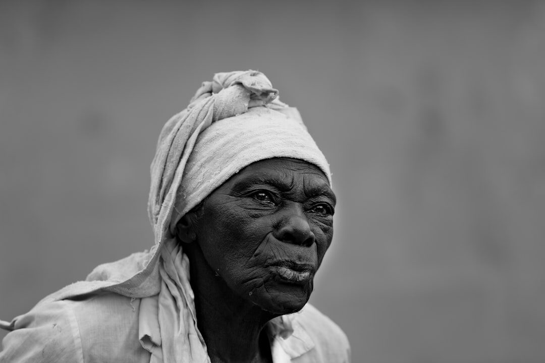 Portrait of a smiling elderly Croatian woman